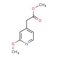 methyl 2-(2-methoxypyridin-4-yl)acetate