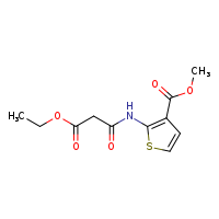 methyl 2-(3-ethoxy-3-oxopropanamido)thiophene-3-carboxylate