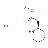 methyl 2-[(3S)-morpholin-3-yl]acetate hydrochloride