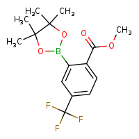 methyl 2-(4,4,5,5-tetramethyl-1,3,2-dioxaborolan-2-yl)-4-(trifluoromethyl)benzoate