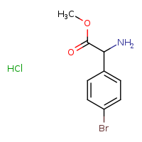 methyl 2-amino-2-(4-bromophenyl)acetate hydrochloride