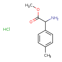 methyl 2-amino-2-(4-methylphenyl)acetate hydrochloride
