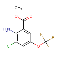 methyl 2-amino-3-chloro-5-(trifluoromethoxy)benzoate