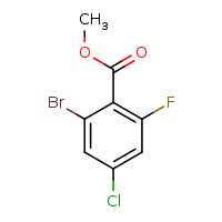 methyl 2-bromo-4-chloro-6-fluorobenzoate