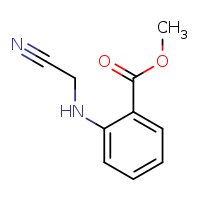 methyl 2-[(cyanomethyl)amino]benzoate