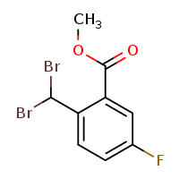 methyl 2-(dibromomethyl)-5-fluorobenzoate