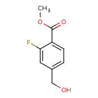 methyl 2-fluoro-4-(hydroxymethyl)benzoate