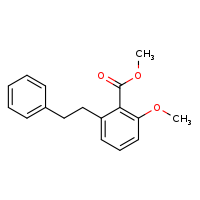 methyl 2-methoxy-6-(2-phenylethyl)benzoate