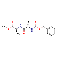 methyl (2S)-2-[(2S)-2-{[(benzyloxy)carbonyl]amino}propanamido]propanoate