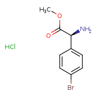methyl (2S)-2-amino-2-(4-bromophenyl)acetate hydrochloride