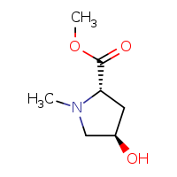 methyl (2S,4R)-4-hydroxy-1-methylpyrrolidine-2-carboxylate