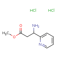 methyl 3-amino-3-(pyridin-2-yl)propanoate dihydrochloride