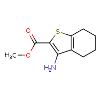 methyl 3-amino-4,5,6,7-tetrahydro-1-benzothiophene-2-carboxylate