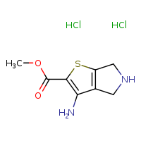 methyl 3-amino-4H,5H,6H-thieno[2,3-c]pyrrole-2-carboxylate dihydrochloride