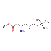 methyl 3-amino-4-[(tert-butoxycarbonyl)amino]butanoate