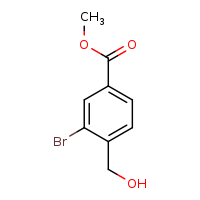 methyl 3-bromo-4-(hydroxymethyl)benzoate