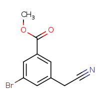 methyl 3-bromo-5-(cyanomethyl)benzoate