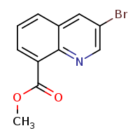 methyl 3-bromoquinoline-8-carboxylate