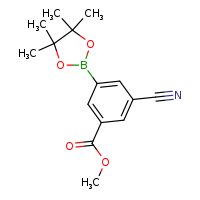 methyl 3-cyano-5-(4,4,5,5-tetramethyl-1,3,2-dioxaborolan-2-yl)benzoate