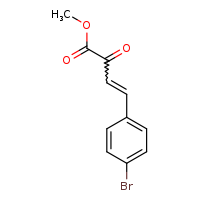 methyl (3E)-4-(4-bromophenyl)-2-oxobut-3-enoate