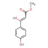 methyl 3-hydroxy-3-(4-hydroxyphenyl)prop-2-enoate