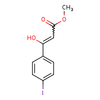 methyl 3-hydroxy-3-(4-iodophenyl)prop-2-enoate