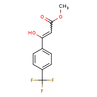 methyl 3-hydroxy-3-[4-(trifluoromethyl)phenyl]prop-2-enoate