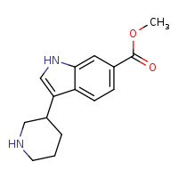 methyl 3-(piperidin-3-yl)-1H-indole-6-carboxylate