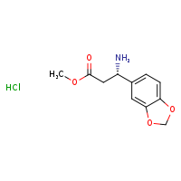 methyl (3S)-3-amino-3-(2H-1,3-benzodioxol-5-yl)propanoate hydrochloride