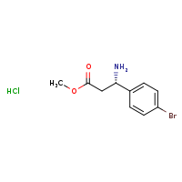 methyl (3S)-3-amino-3-(4-bromophenyl)propanoate hydrochloride