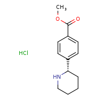 methyl 4-[(2S)-piperidin-2-yl]benzoate hydrochloride