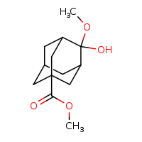 methyl 4-hydroxy-4-methoxyadamantane-1-carboxylate