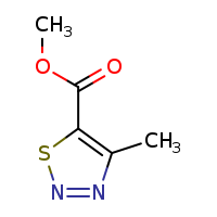 methyl 4-methyl-1,2,3-thiadiazole-5-carboxylate