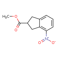 methyl 4-nitro-2,3-dihydro-1H-indene-2-carboxylate