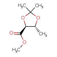 methyl (4S,5R)-2,2,5-trimethyl-1,3-dioxolane-4-carboxylate