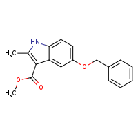methyl 5-(benzyloxy)-2-methyl-1H-indole-3-carboxylate
