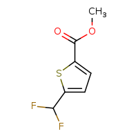 methyl 5-(difluoromethyl)thiophene-2-carboxylate
