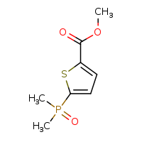 methyl 5-(dimethylphosphoryl)thiophene-2-carboxylate