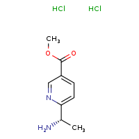 methyl 6-[(1S)-1-aminoethyl]pyridine-3-carboxylate dihydrochloride