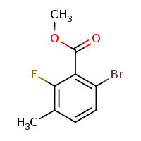 methyl 6-bromo-2-fluoro-3-methylbenzoate