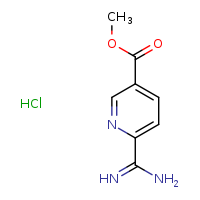 methyl 6-carbamimidoylpyridine-3-carboxylate hydrochloride