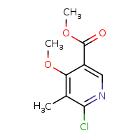 methyl 6-chloro-4-methoxy-5-methylpyridine-3-carboxylate