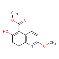 methyl 6-hydroxy-2-methoxy-7,8-dihydroquinoline-5-carboxylate