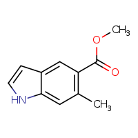 methyl 6-methyl-1H-indole-5-carboxylate