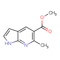 methyl 6-methyl-1H-pyrrolo[2,3-b]pyridine-5-carboxylate