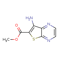 methyl 7-aminothieno[2,3-b]pyrazine-6-carboxylate