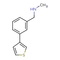 methyl({[3-(thiophen-3-yl)phenyl]methyl})amine