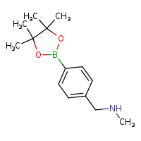 methyl({[4-(4,4,5,5-tetramethyl-1,3,2-dioxaborolan-2-yl)phenyl]methyl})amine