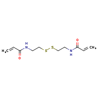 N-(2-{[2-(prop-2-enamido)ethyl]disulfanyl}ethyl)prop-2-enamide