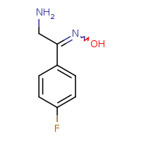 N-[2-amino-1-(4-fluorophenyl)ethylidene]hydroxylamine